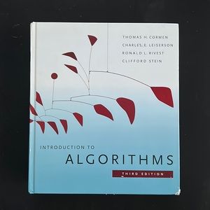 Introduction to Algorithms Textbook Third Edition